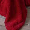 Fleece Κουβέρτα Manta της NIMA HOME - Red 3