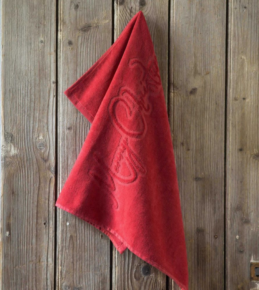Πετσέτα Κουζίνας Merry Christmas της NIMA HOME (50x70) - Red
