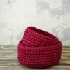 Καλάθι Panier της NIMA HOME (23x14) - Red