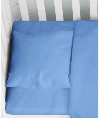 Βρεφική Μαξιλαροθήκη Ύπνου (1τμχ) Solid 498 Sky blue της DIMcol (35x45)