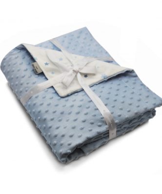Βρεφική Fleece Κουβέρτα TOPPY της PIERRE CARDIN - BLUE