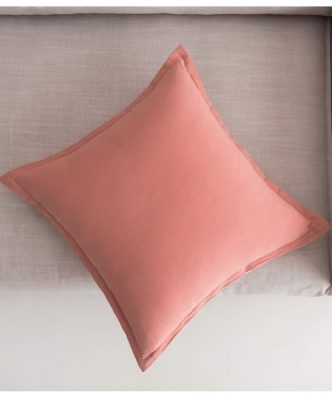 Διακοσμητική Μαξιλαροθήκη Light veil 309/17 Apple pink/Vanilla της GOFIS HOME (43x43)