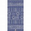INKAS 01 Βελουτέ Πετσέτα Θαλάσσης της ΚΕΝΤΙΑ (90x180) - BLUE