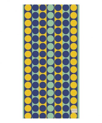 PESADA 10 Βελουτέ Πετσέτα Θαλάσσης της ΚΕΝΤΙΑ (80x160) - BLUE- GREEN - YELLOW