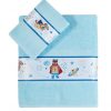 LAIKA Σετ (2τμχ) Παιδικές Πετσέτες Μπάνιου της ΚΕΝΤΙΑ - BLUE