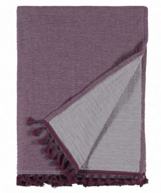 Serenity GRETA 42 Ανοιξιάτικη Κουβέρτα Υπέρδιπλη της ΚΕΝΤΙΑ (220x240) - PURPLE