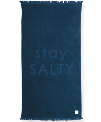 Πετσέτα Θαλάσσης STAY SALTY BLUE της NEF-NEF (90x170)