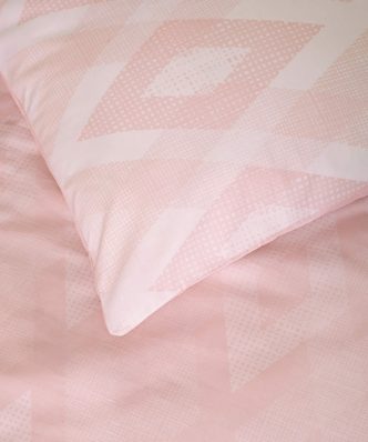 Σετ (3τμχ) Σεντόνια Μονά Rombus Pink της Kocoon (160x270)
