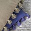 Διακοσμητική Μαξιλάρα Δαπέδου Lieve Blue της NIMA HOME (65x65) 3