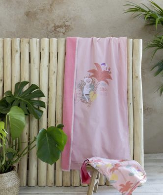 Παιδική Πετσέτα Θαλάσσης δύο όψεων Little Paradise της NIMA HOME (70x140)