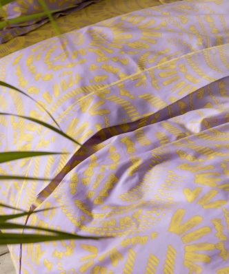 Σετ (4τμχ) Βαμβακοσατέν Σεντόνια Υπέρδιπλα Maya Lavender της NIMA HOME (240x270)