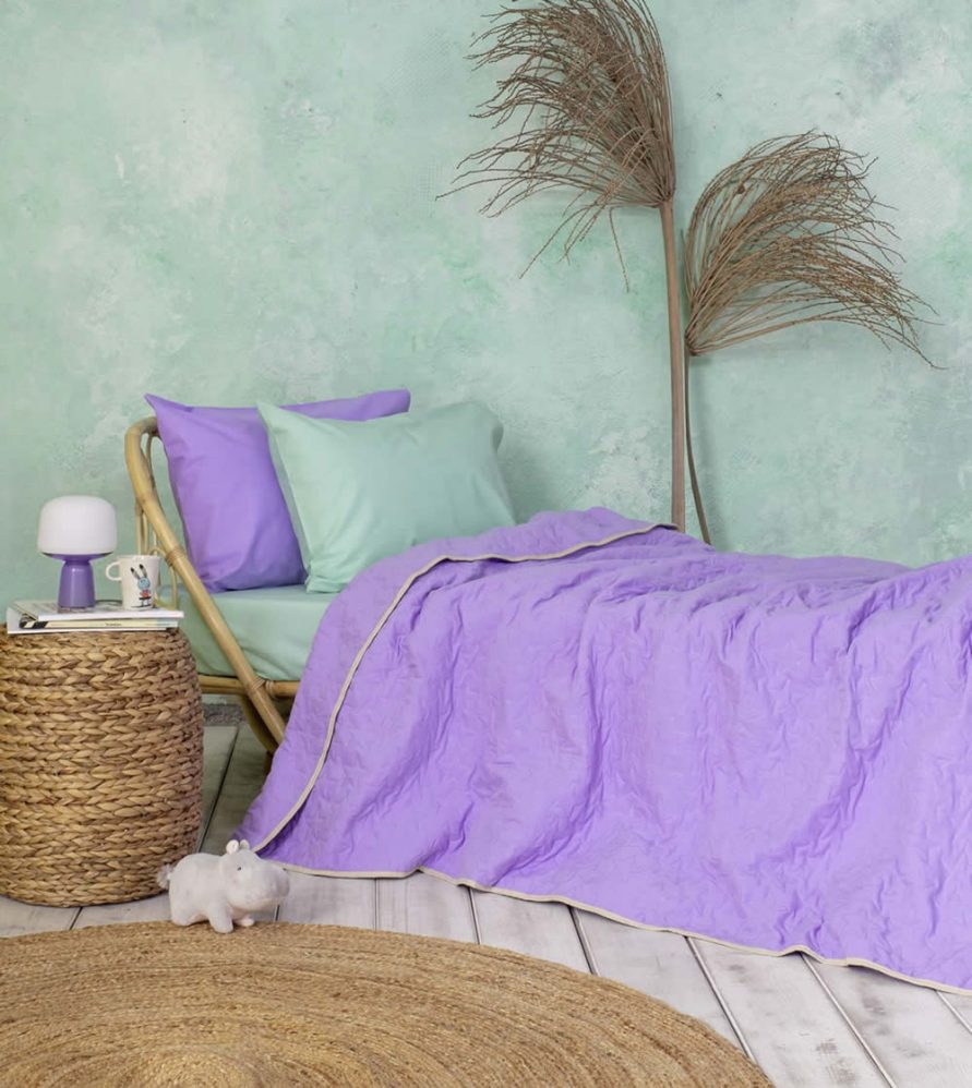 Παιδικό Κουβερλί Μονό Tuggle Lavender της NIMA HOME (160x240)