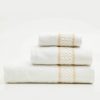 Σετ (3τμχ) Πετσέτες Μπάνιου Callista Λευκό της BOREA 1