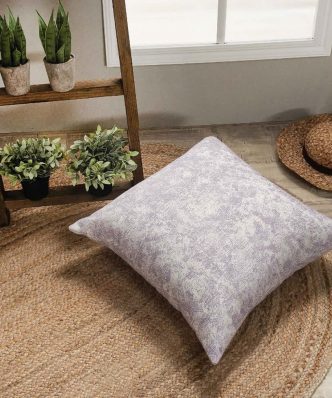 Διακοσμητική Μαξιλάρα Δαπέδου Meazza 07 LILAC της TEORAN (65x65)