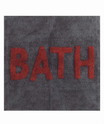 Πατάκι Μπάνιου BATH GREY της NEF-NEF (80x80)