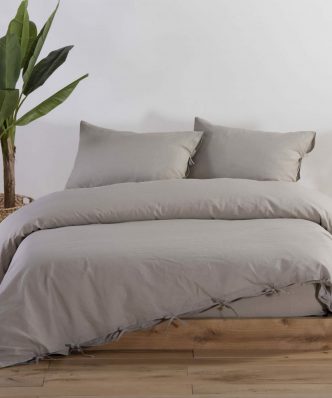 Παπλωματοθήκη King Size COTTON-LINEN BEIGE της NEF-NEF (260x240)