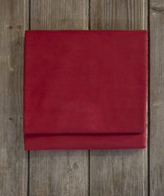 Βαμβακοσατέν Παπλωματοθήκη Υπέρδιπλη Superior Satin της NIMA HOME (220x240) - Red