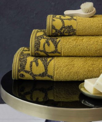 Πετσέτα Gem της NIMA HOME - Beige Gold