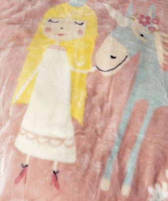 Παιδική Κουβέρτα Βελουτέ Μονή Dream Love της NIMA HOME (160x220)