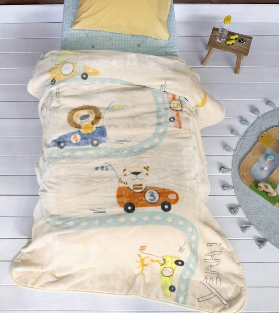 Παιδική Κουβέρτα Βελουτέ Μονή Go! της NIMA HOME (160x220)