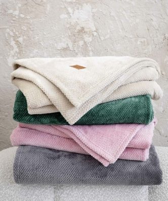 Κουβέρτα καναπέ Mellow της NIMA HOME (130x170) - Pink