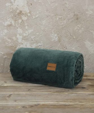 Κουβέρτα καναπέ Mellow της NIMA HOME (130x170) - Green
