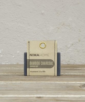Σαπούνι χειροποίητο της NIMA HOME (100g) - Bamboo Charcoal
