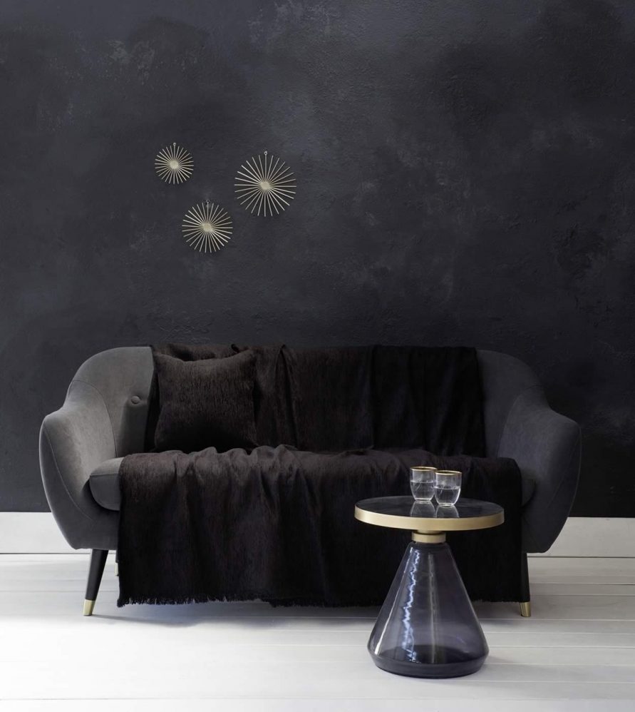 Ριχτάρι Καναπέ Velvety της NIMA HOME - Black