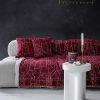 Ριχτάρι Καναπέ Allure της NIMA HOME - Ruby Red