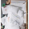 Stylish SAFARI Βρεφική Βαμβακοσατέν Πάντα Κούνιας με αποσπώμενα μαξιλάρια της ΚΕΝΤΙΑ (40x40+60x40) - BEIGE