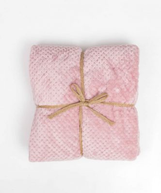 Fleece Κουβέρτα Prisma Ροζέ της BOREA