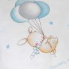 Βρεφική Παπλωματοθήκη Κούνιας Sweet Dreams Baby Λευκό-Σιέλ της BOREA (110x140) 1