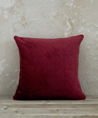 Διακοσμητική Μαξιλαροθήκη Cosy Bordeaux της Kocoon (45x45)