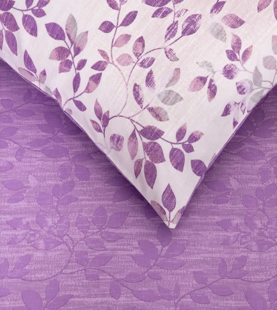 Σετ Παπλωματοθήκη Υπέρδιπλη Fall Lilac της Kocoon (225x245)