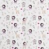 Σετ (2τμχ) Παιδικό Σεντόνι Μονό Lily & Deer 179 White-Pink της DIMcol (160x240) 3
