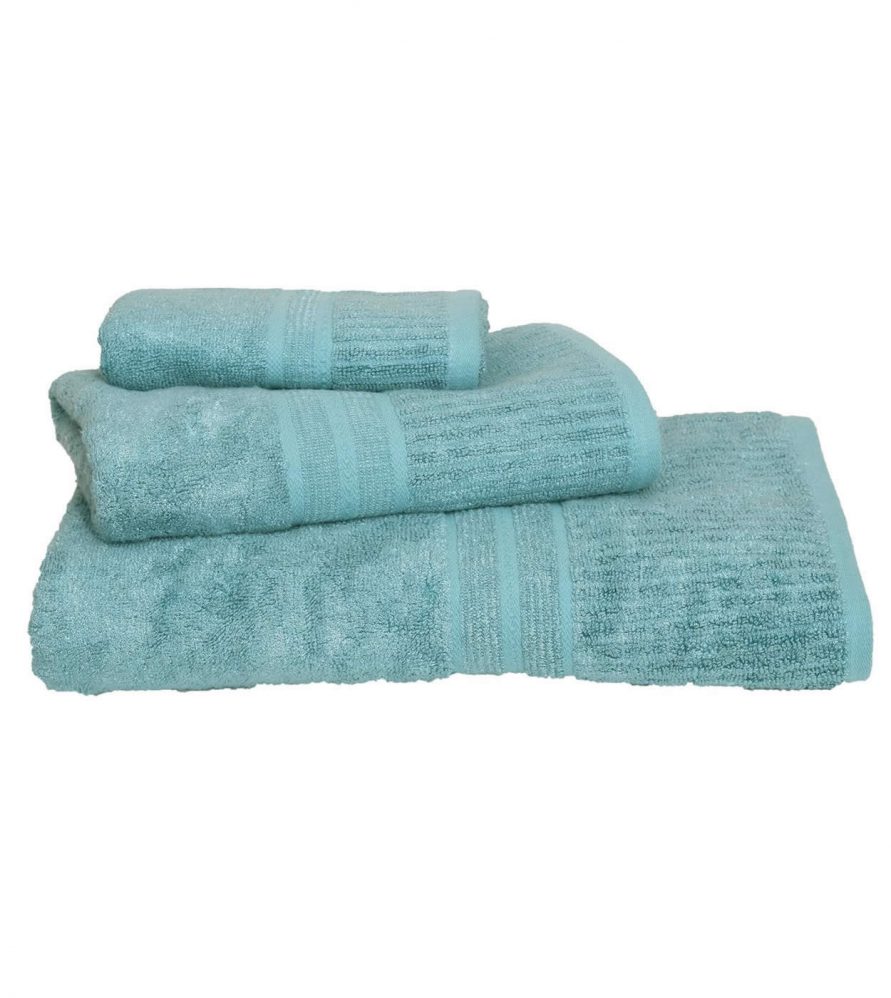 Σετ (3τμχ) Πετσέτες Μπάνιου Modal 5 Aqua Blue της Anna Riska