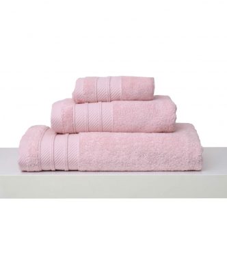 Σετ (3τμχ) Πετσέτες Μπάνιου Soft 1 Blush Pink της Anna Riska