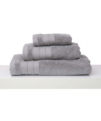 Σετ (3τμχ) Πετσέτες Μπάνιου Soft 11 Grey της Anna Riska