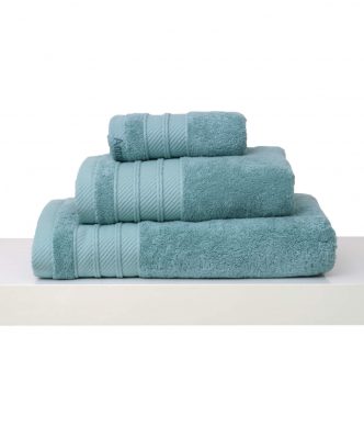 Σετ (3τμχ) Πετσέτες Μπάνιου Soft 12 Lake Blue της Anna Riska