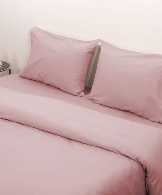 Σετ Φανελένια Σεντόνια Υπέρδιπλα (με Λάστιχο) 3100 Ροζ της VIOPROS (160x200+25)