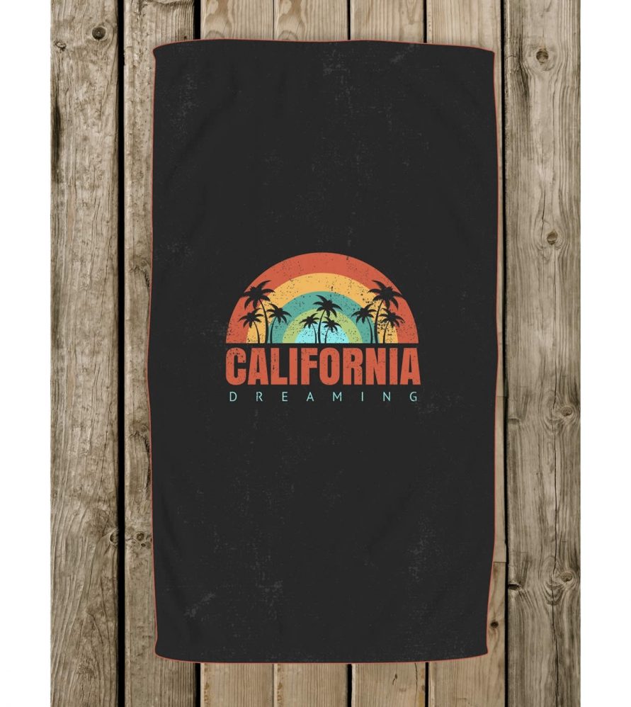 Παιδική Πετσέτα Θαλάσσης California της Kocoon (70x150)