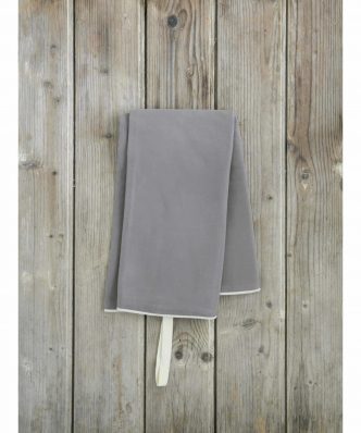 Πετσέτα Θαλάσσης Riva της NIMA HOME (90x160) - Medium Gray