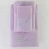 Σετ (3τμχ) Πετσέτες Μπάνιου Lavender της BOREA - Λιλά 3