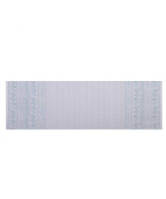 Τραβέρσα GREYSON OFF-WHITE/PETROL της NEF-NEF (45x140)