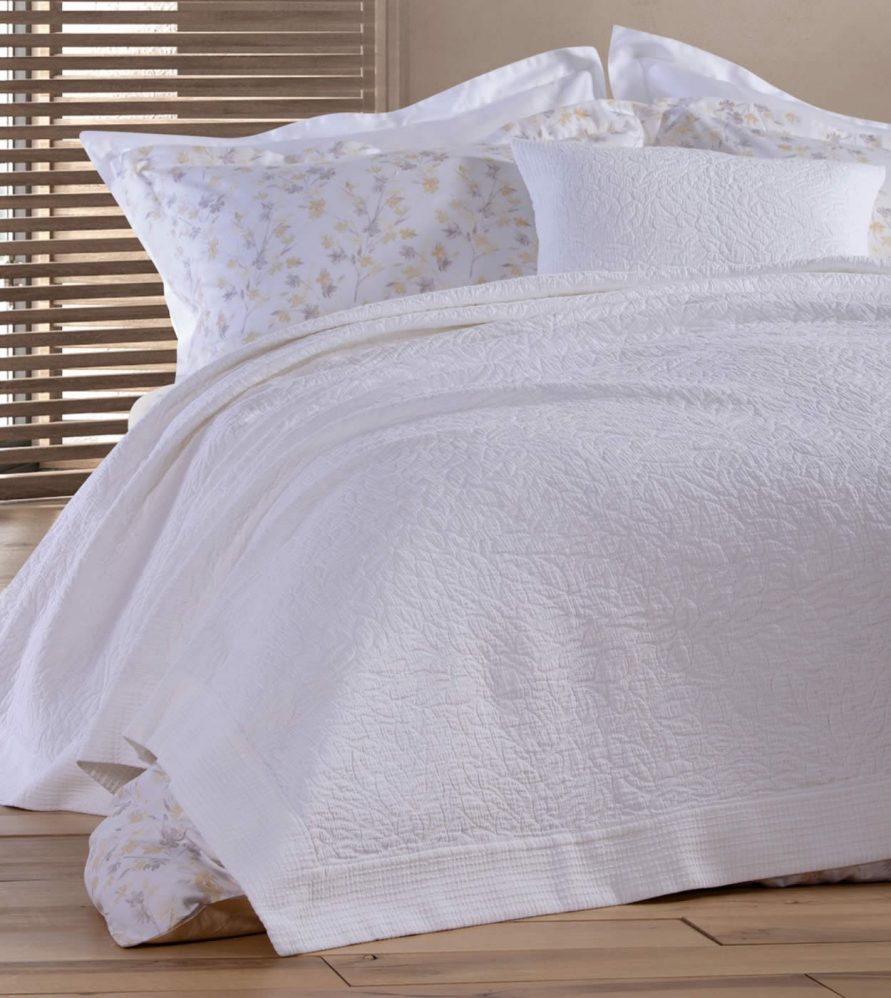 Κουβέρτα Υπέρδιπλη Premium ANNITA WHITE της NEF-NEF (230x250)