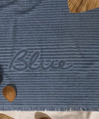 Πετσέτα Θαλάσσης BLUE WORLD BLUE της NEF-NEF (80x160)