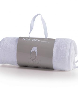Πετσέτα Μαλλιών SANDY WHITE της NEF-NEF (61x24)