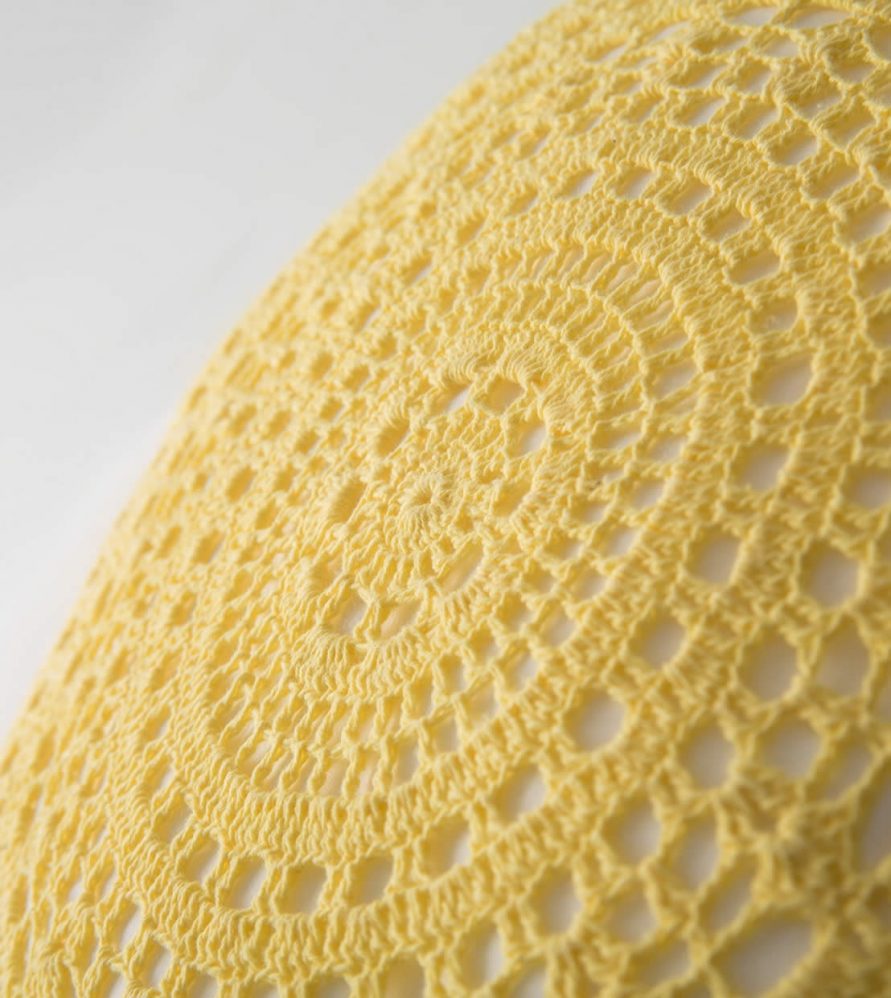 Διακοσμητικό Μαξιλάρι Ilesha 253/10 Pollen Yellow της GOFIS HOME (43cm)