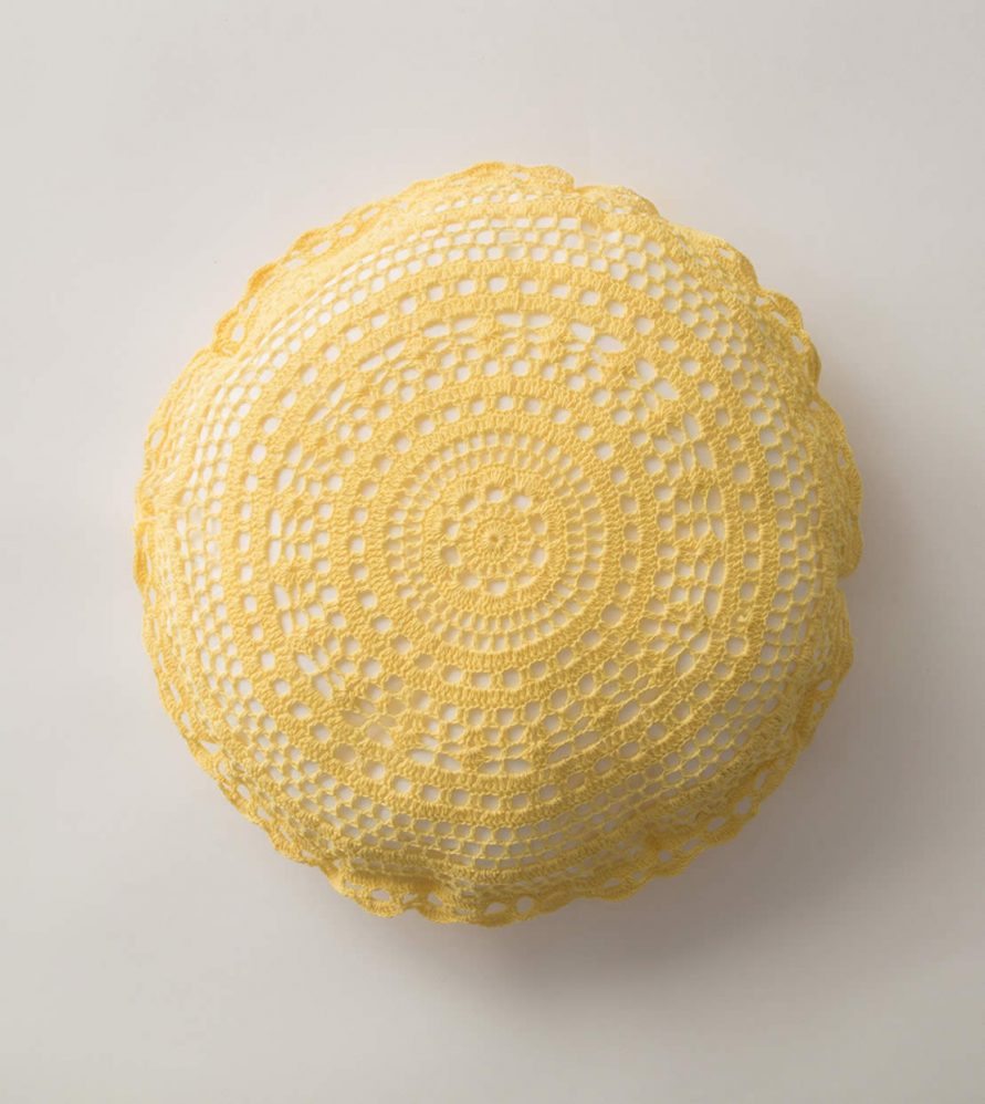 Διακοσμητικό Μαξιλάρι Ilesha 253/10 Pollen Yellow της GOFIS HOME (43cm)
