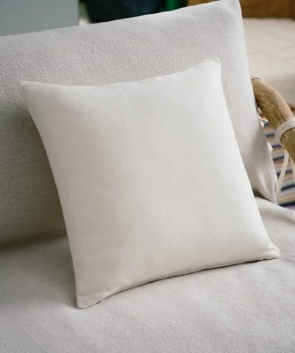 Διακοσμητική Μαξιλαροθήκη Eartha 372/16 Cloud White της GOFIS HOME (43x43)